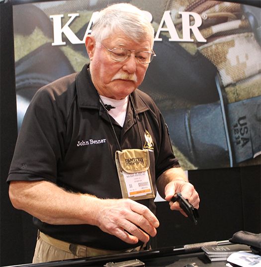 Mr. John Brenner president of Tactical Knife Institute, knivdesigner for Ka-Bar Knives