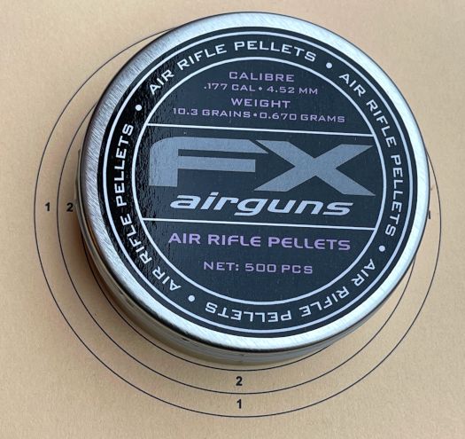 FXairguns hagl 4,52 mm 10,34 grain 0,67 gram Exact Heavy