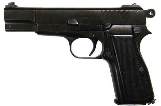 High Power Browning 9mm Pistol