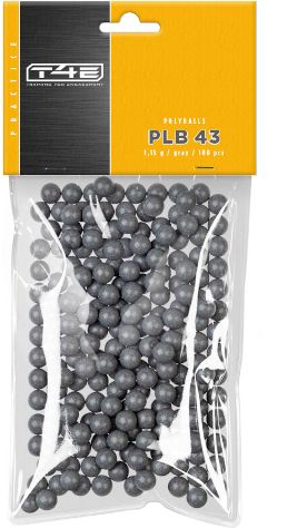 2.4504 Hardballs .43 caliber grå plastickugler RAM real action marker