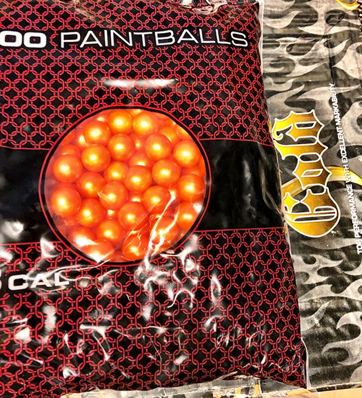 Special Paintballs til sport og turneringer