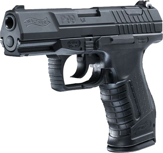 Walther P99 James Bond 007 pistol med lyddæmper