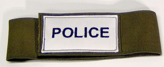 Police på arm