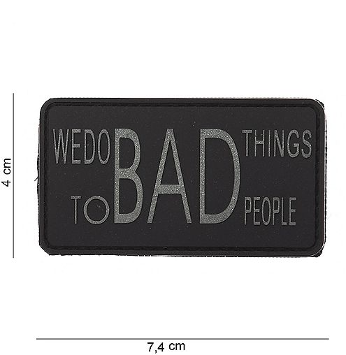 bad things patch