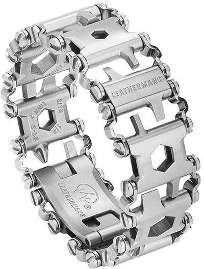 Leatherman Tread™ armlænke multiitool håndledsværktøj i poleret rustfrit stål