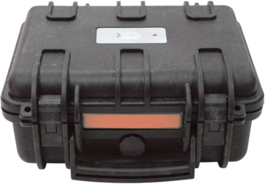 Taske til beskyttelse af udstyr, sort komposit med trykudligning Explorer XP4 rummer 6,44 liter
