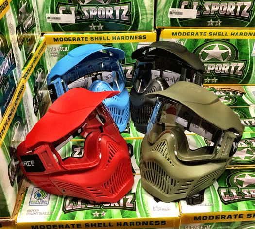 V-Force Armor masker beskyttelsesmaske til paintball, bowtag og softair