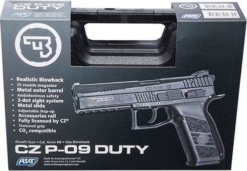 CZ P-09 softair pistol 6 mm BB ASG 17657