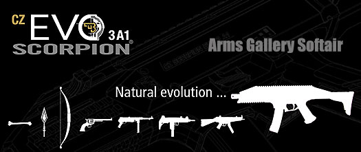 EVOLUTION fremskridt i gang CZ Scorpion A3 softairgun
