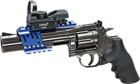 Dan Wesson 715 revolver i stålgrå farve 6 mm BB revolver