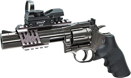Dan Wesson 715 revolver i stålgrå farve 6 mm BB revolver